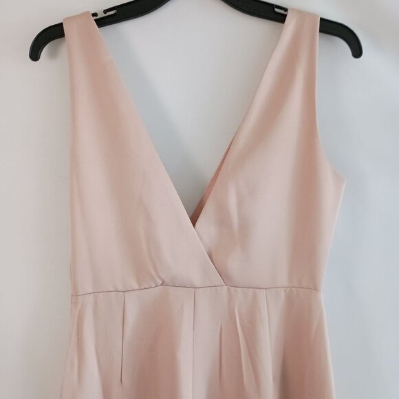BHLDN Anthropologie Pale Pink Gown Prom Formal Wedding Size 8 - Picture 16 of 16